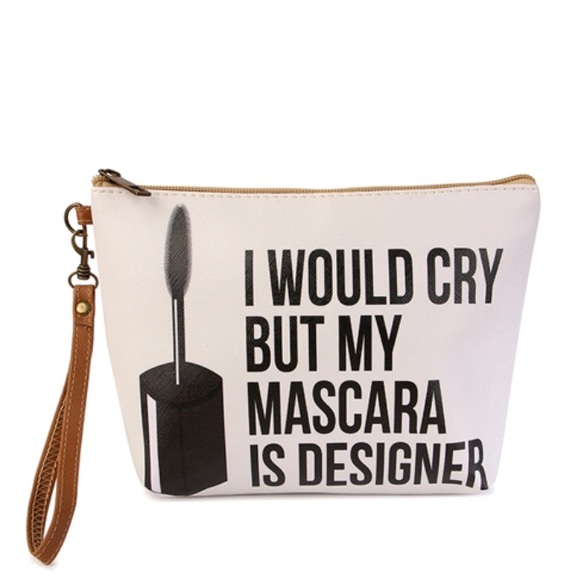 Destiny Black Other - Makeup bag I would cry but my mascara is designer